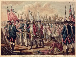 A rendição de Yorktown, 17 de outubro de 1781